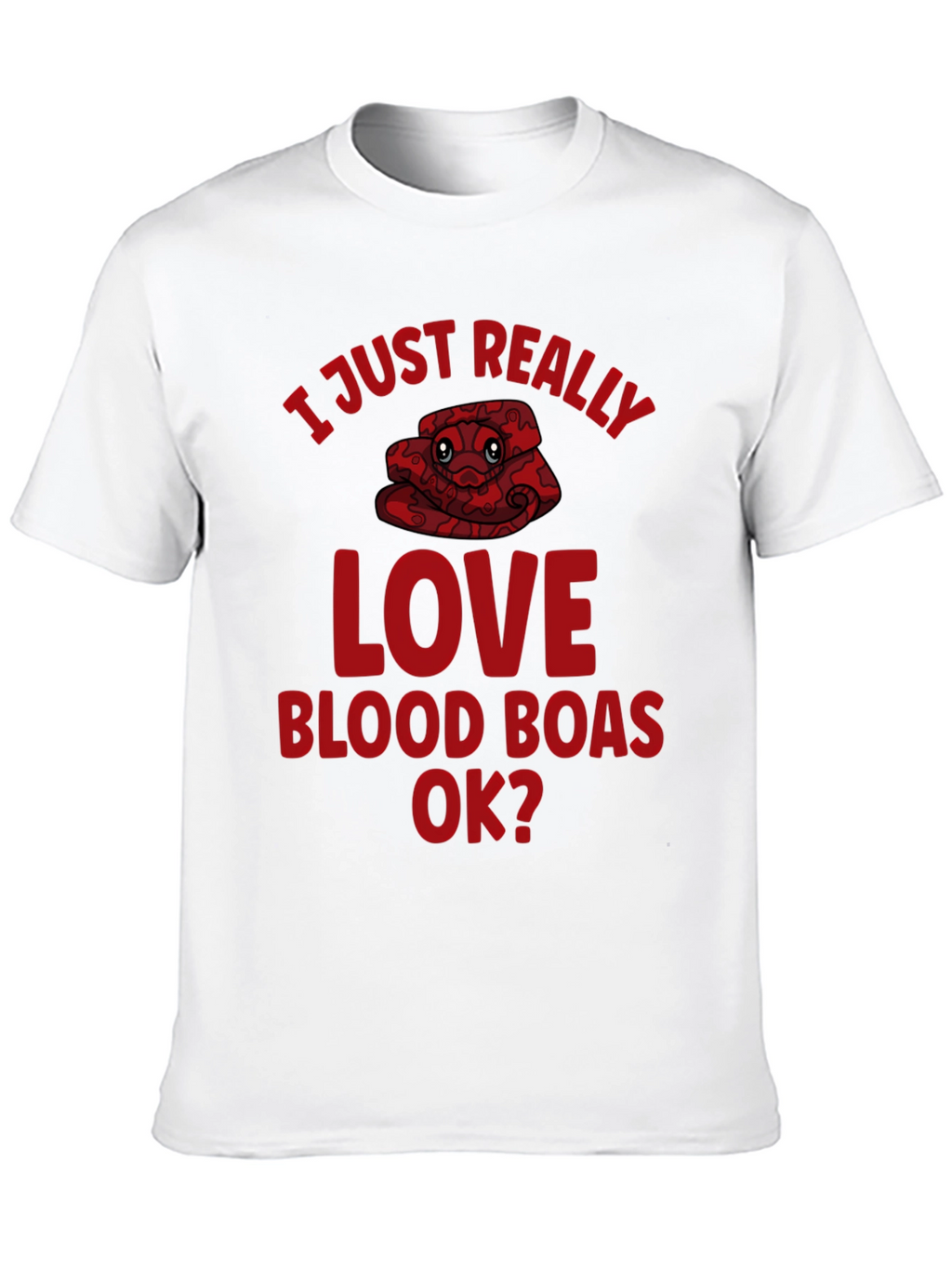 Blood Boa Lover Graphic T-Shirt