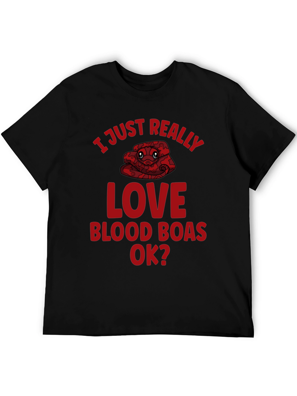 Blood Boa Lover Graphic T-Shirt