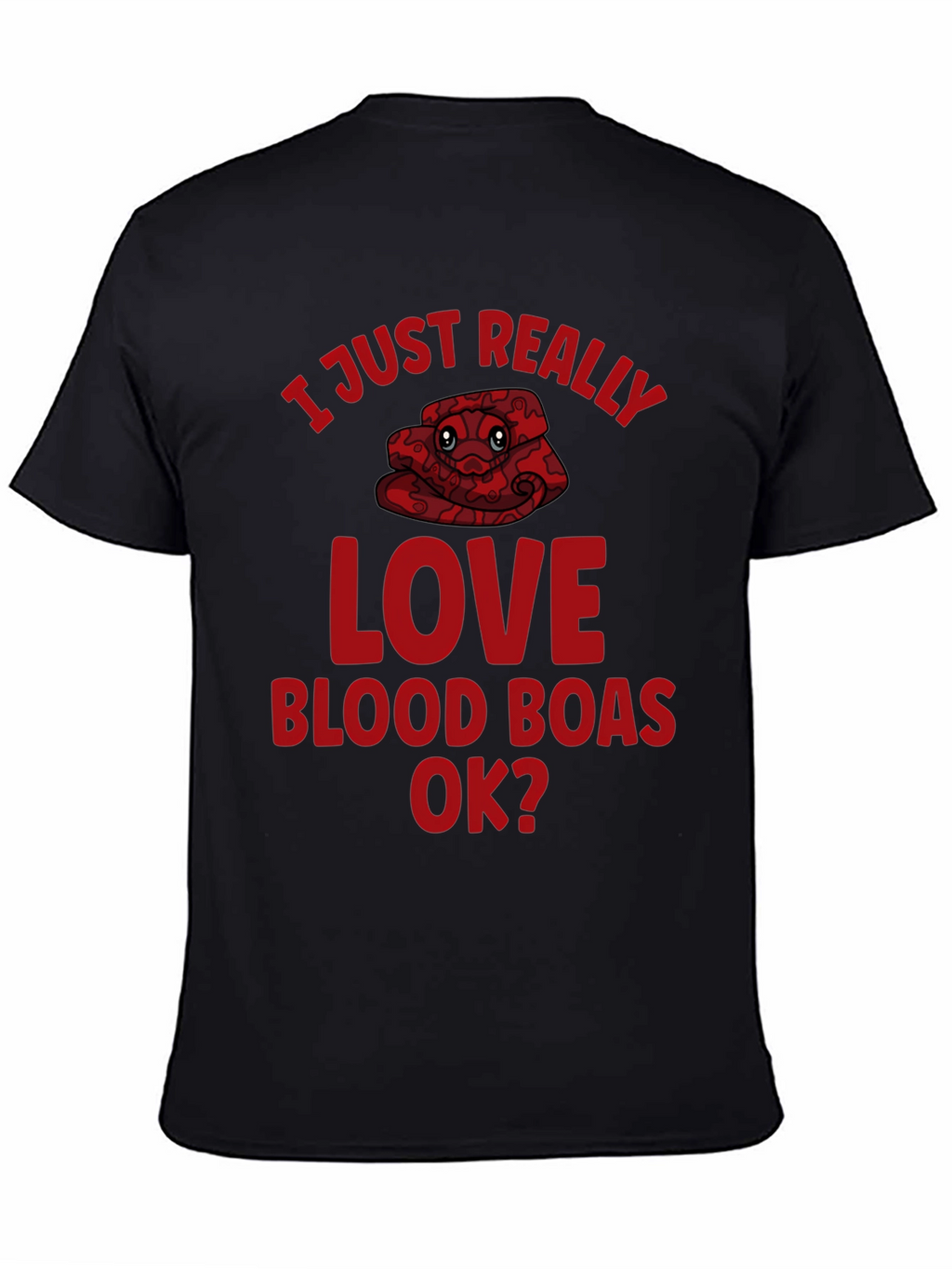 Blood Boa Lover Graphic T-Shirt