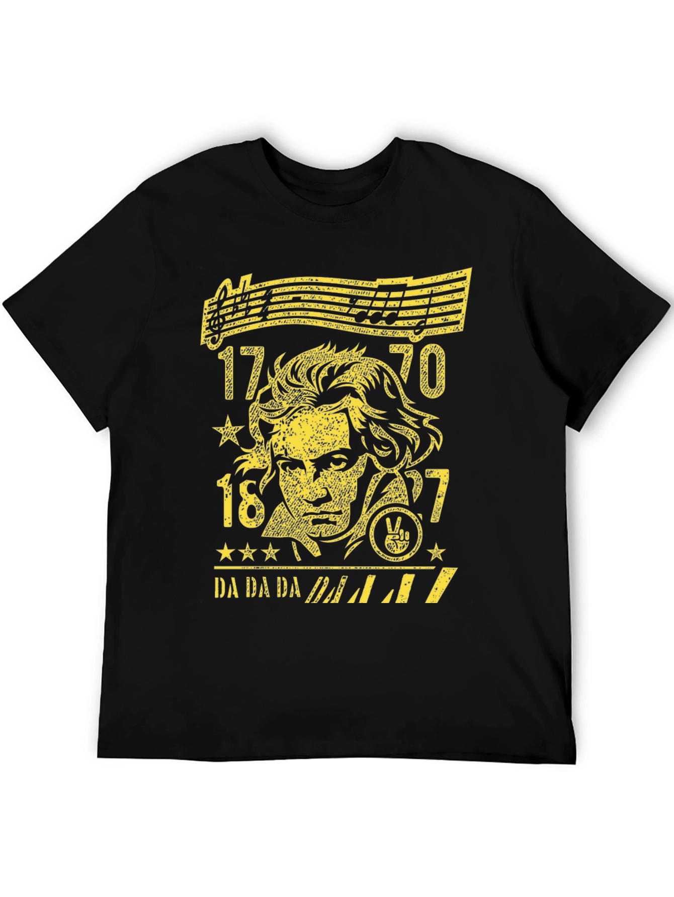 Beethoven Graphic Tee - Music Lover T-Shirt