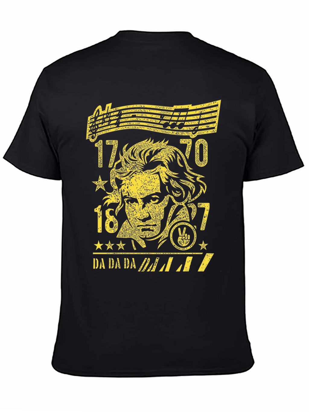 Beethoven Graphic Tee - Music Lover T-Shirt