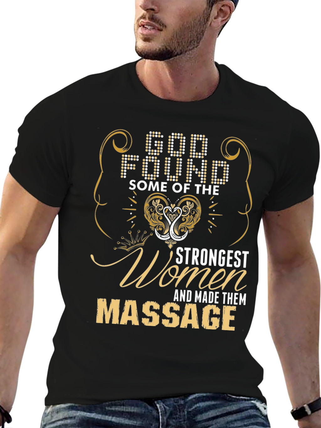Massage Therapist T-Shirt - Strong Women Gift