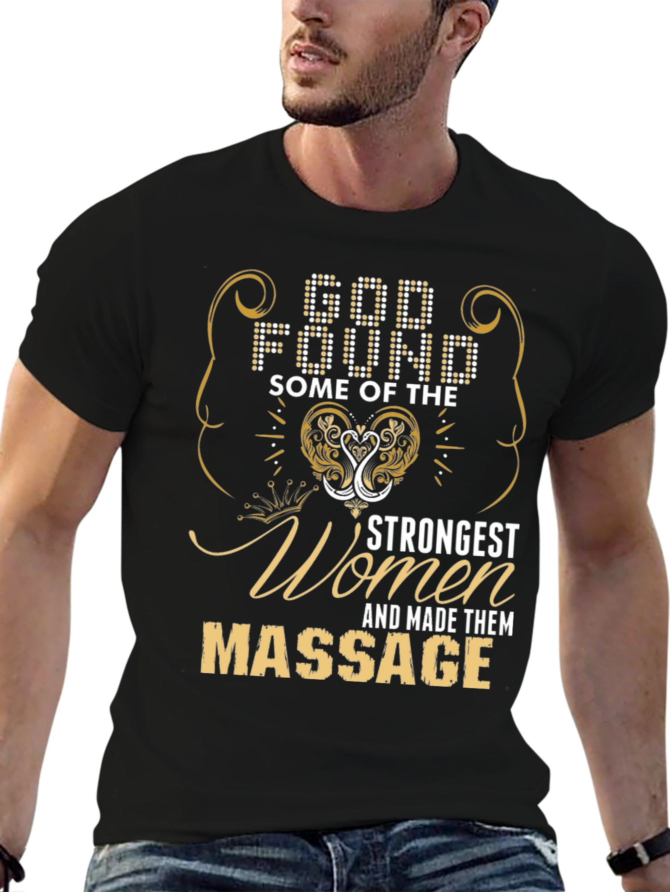 Massage Therapist T-Shirt - Strong Women Gift