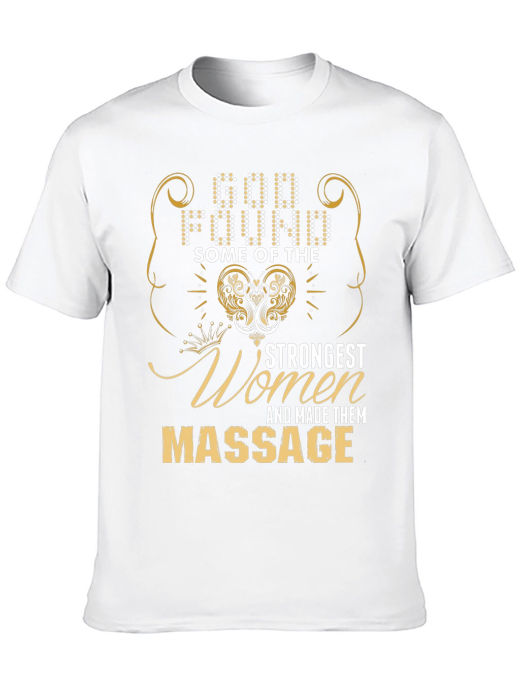 Massage Therapist T-Shirt - Strong Women Gift