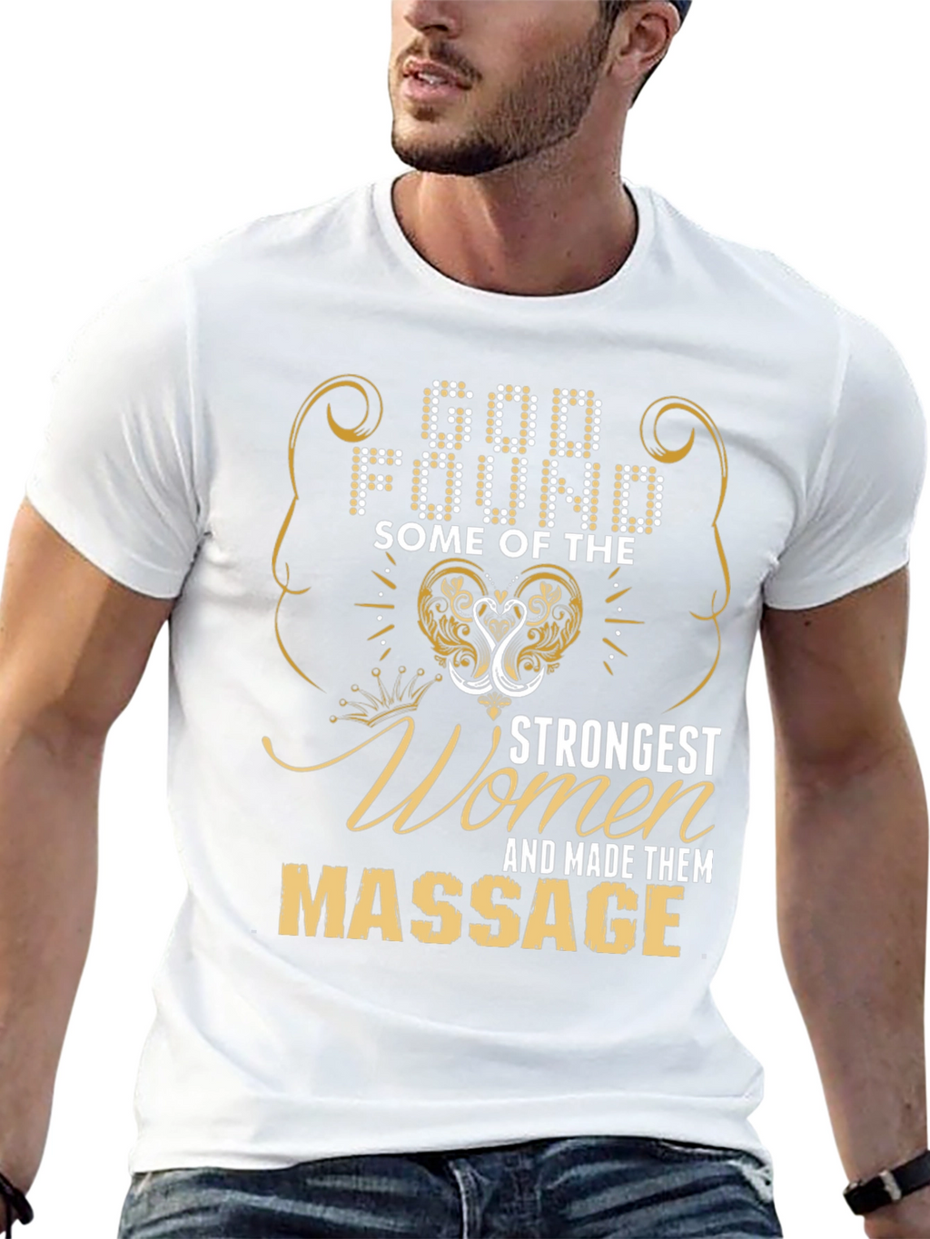 Massage Therapist T-Shirt - Strong Women Gift