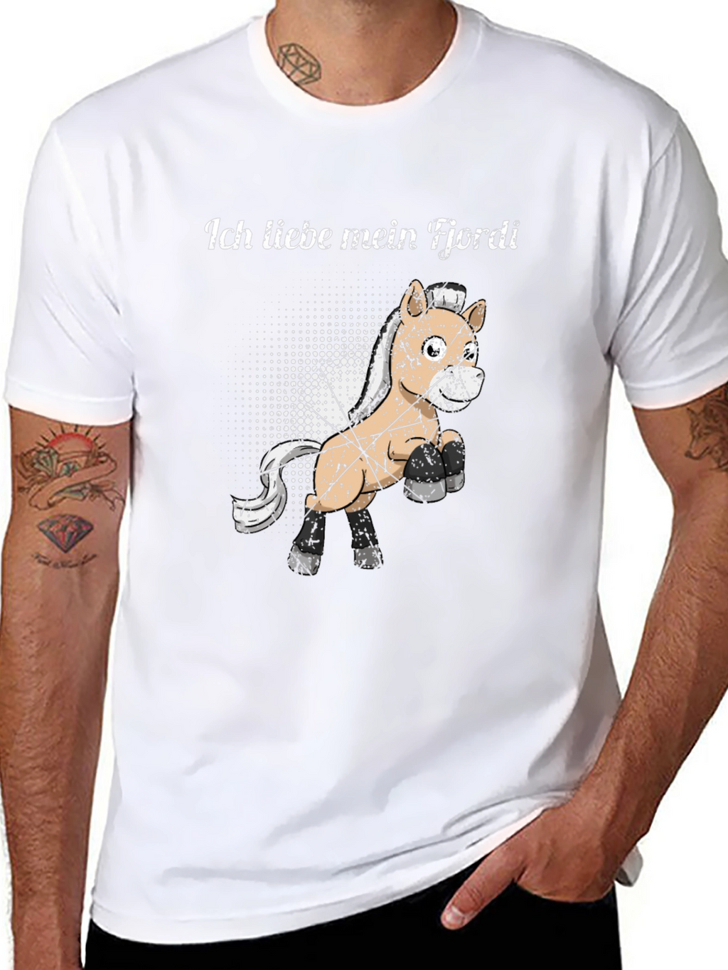 Ich Liebe Mein Fjordi T-Shirt