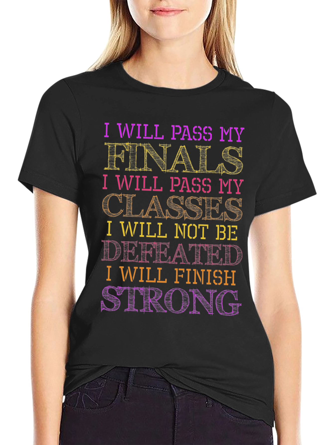 Motivational Student Finals T-Shirt