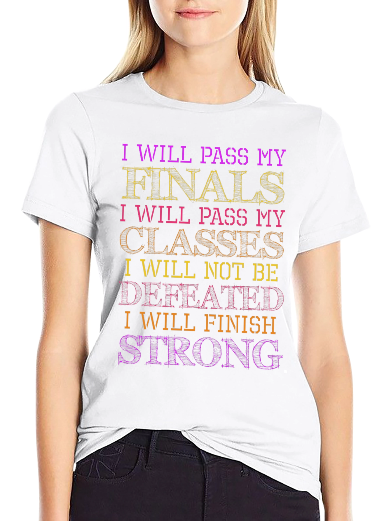 Motivational Student Finals T-Shirt