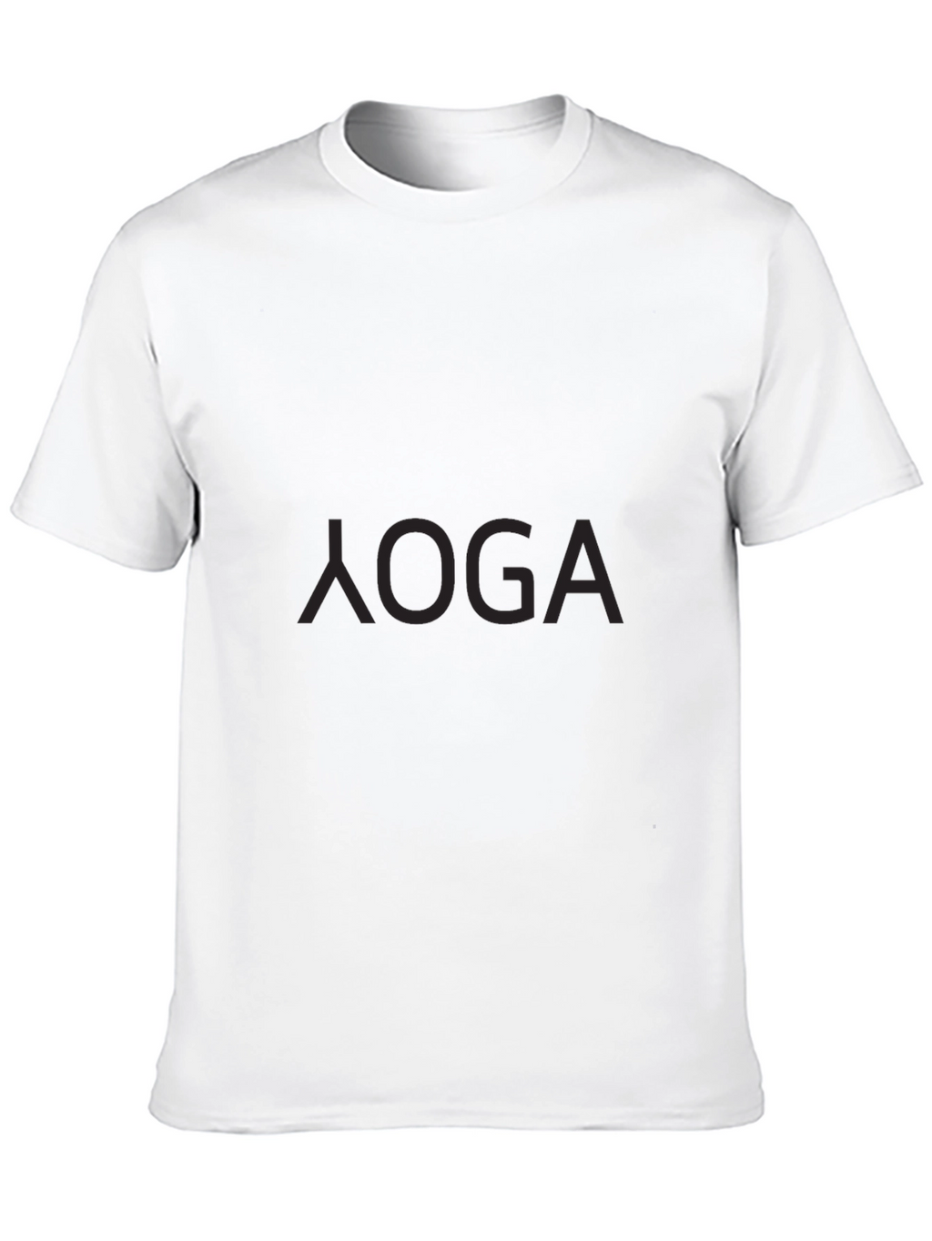 Yoga Black T-Shirt - Relaxed Fit Soft Fabric