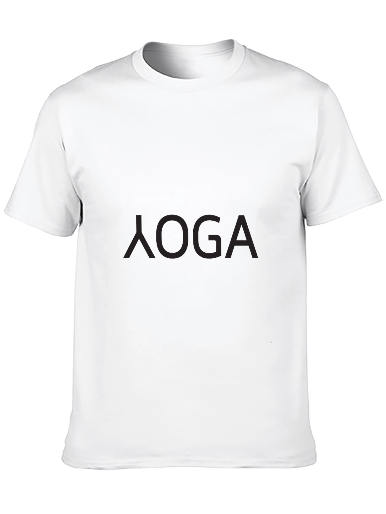 Yoga Black T-Shirt - Relaxed Fit Soft Fabric