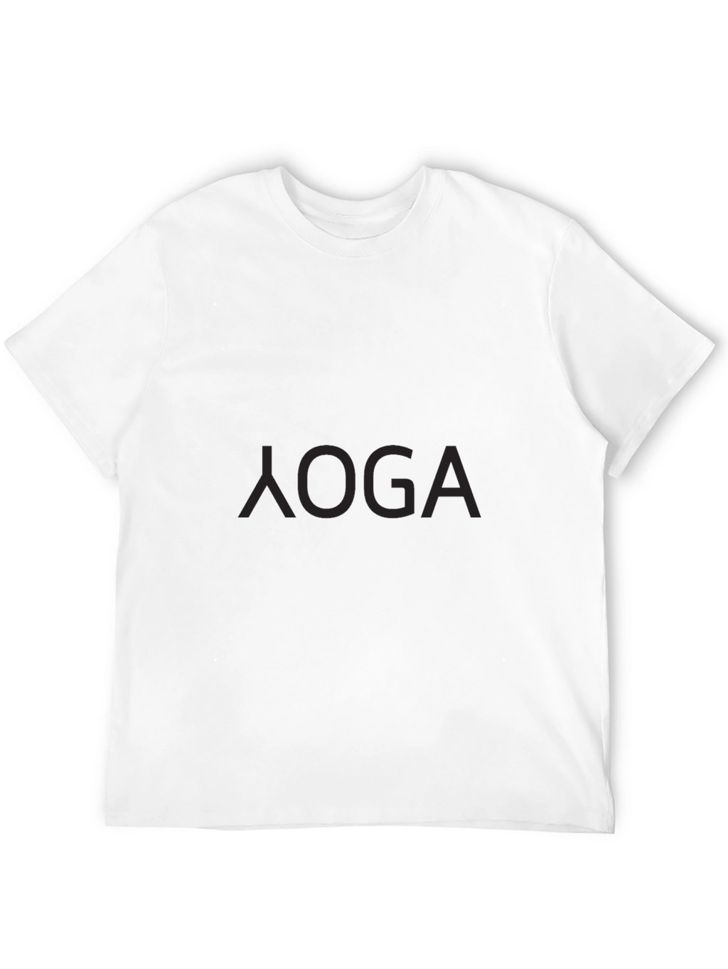 Yoga Black T-Shirt - Relaxed Fit Soft Fabric