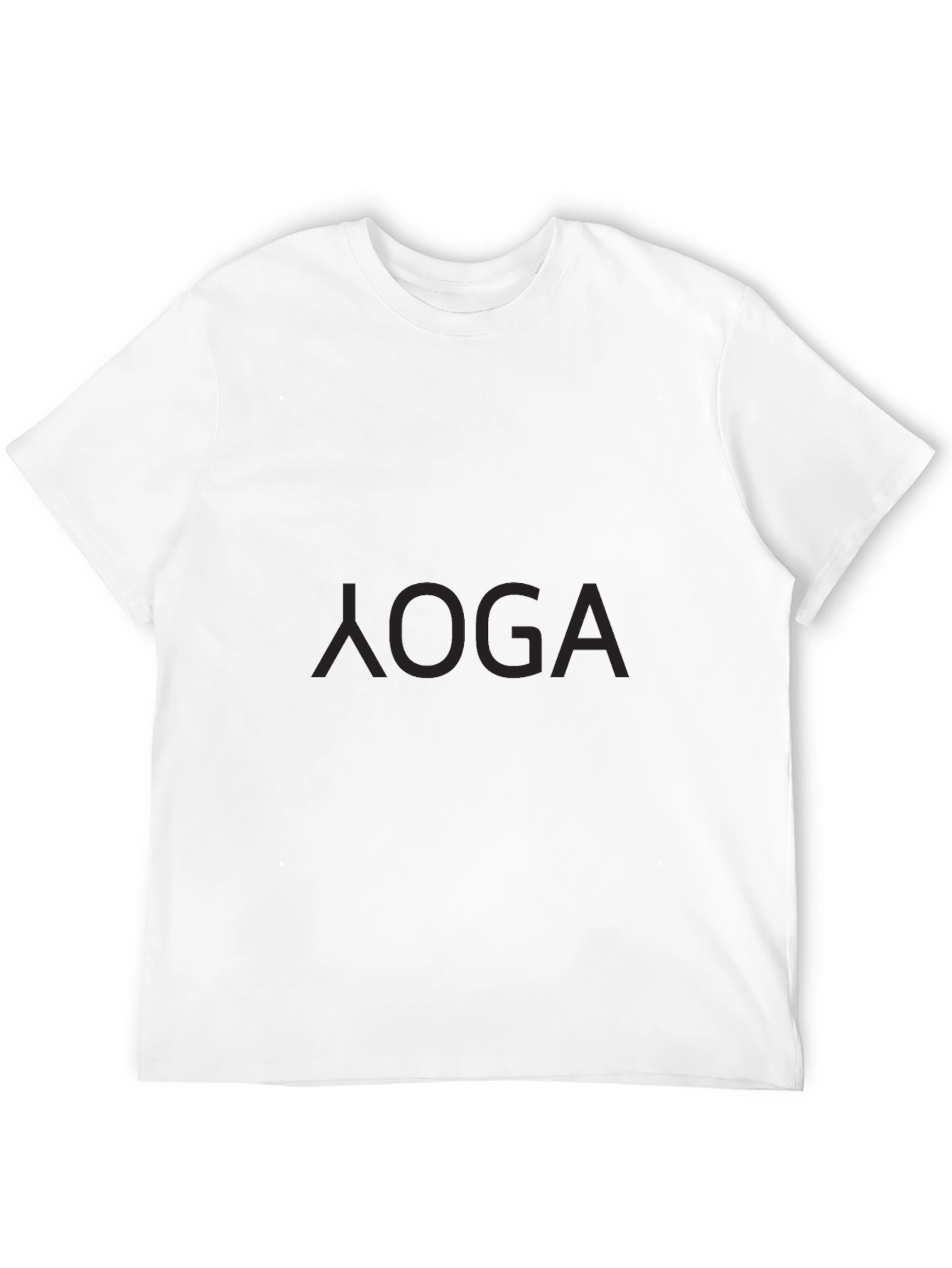 Yoga Black T-Shirt - Relaxed Fit Soft Fabric