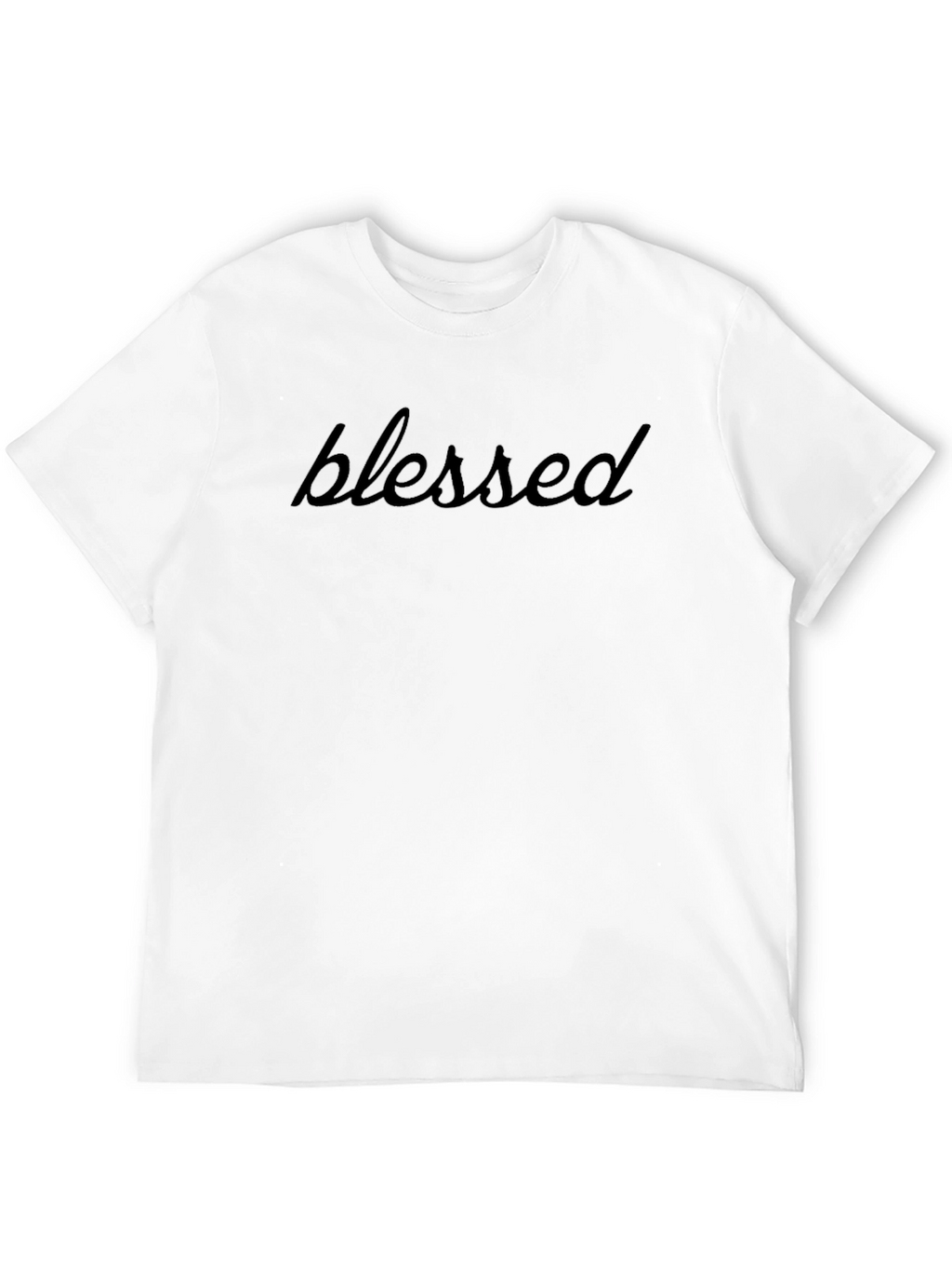 Blessed Script Black T-Shirt