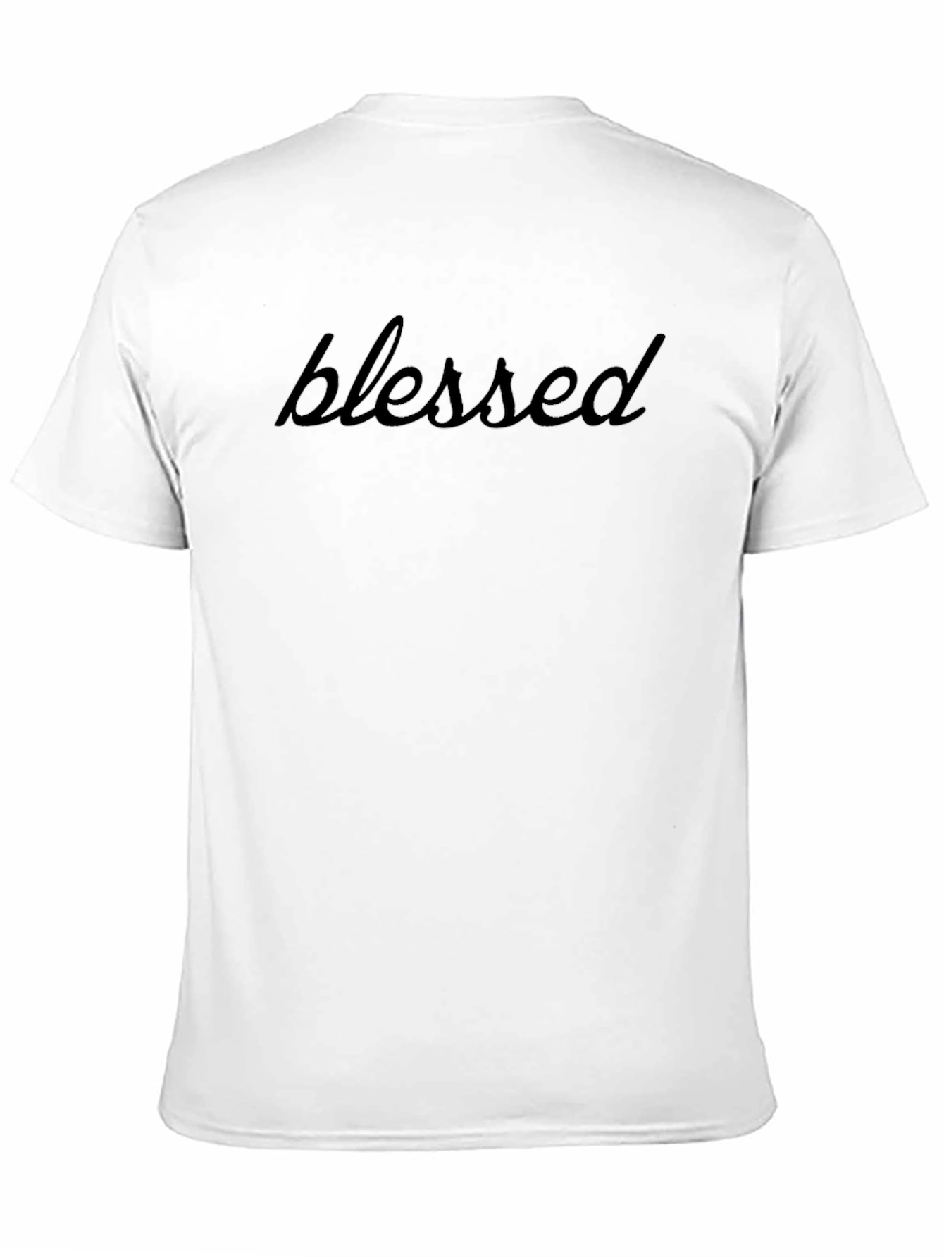 Blessed Script Black T-Shirt