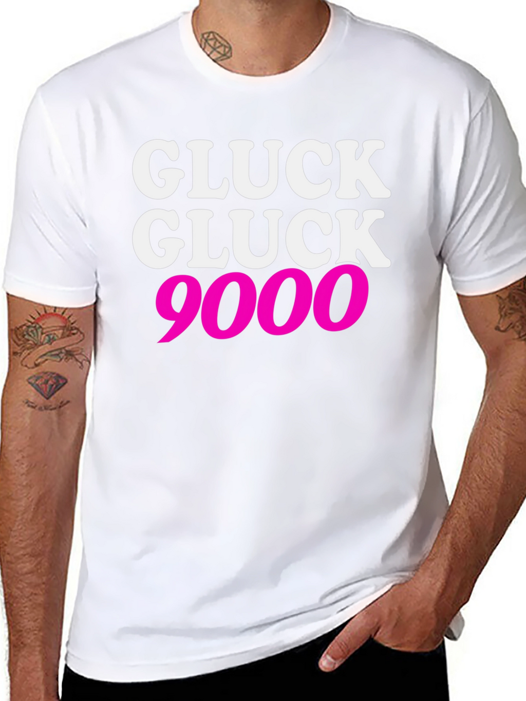 Gluck Gluck 9000 T-Shirt - Bold Graphic Tee