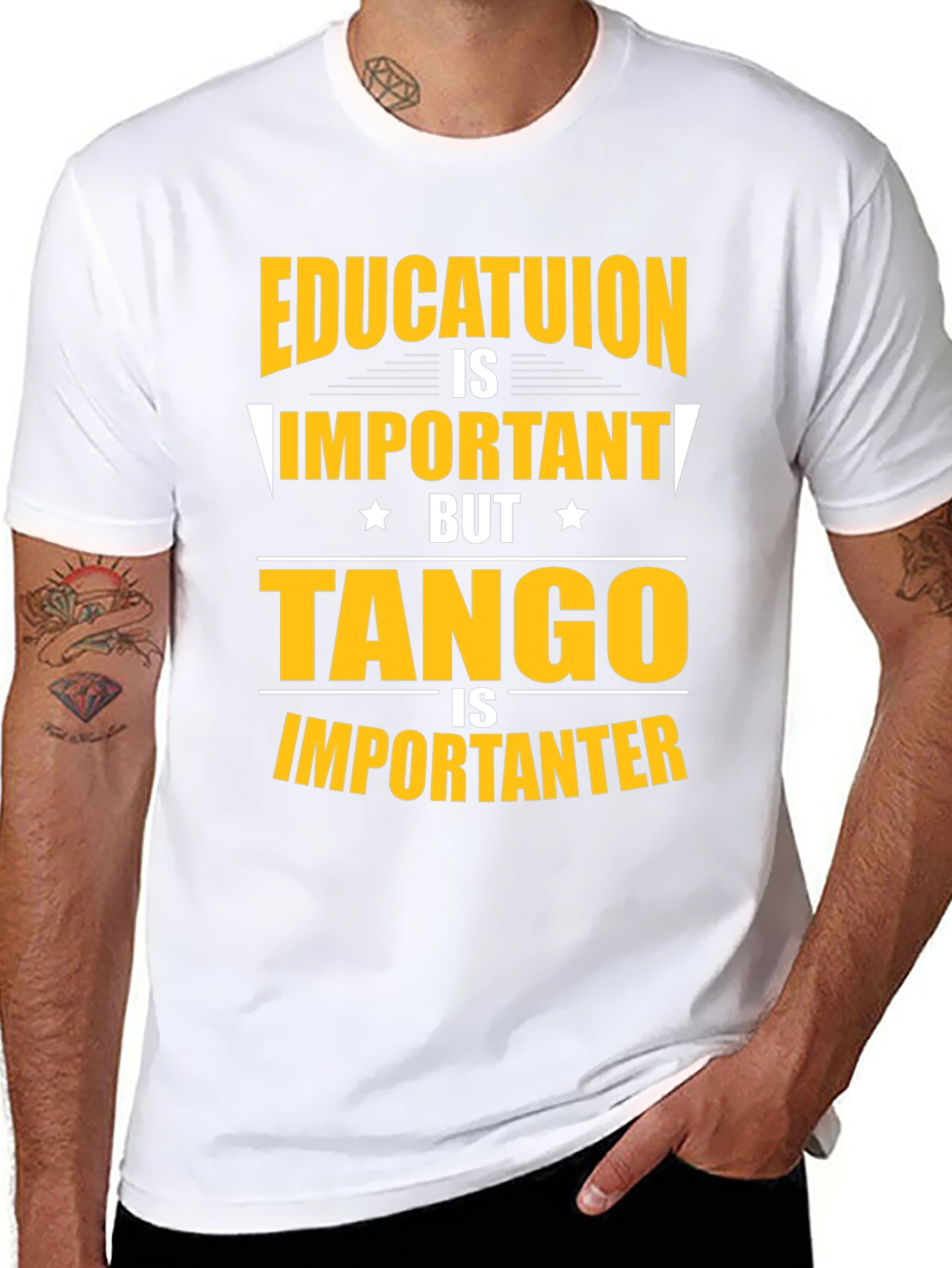 Education Important? Tango Is Importanter T-Shirt