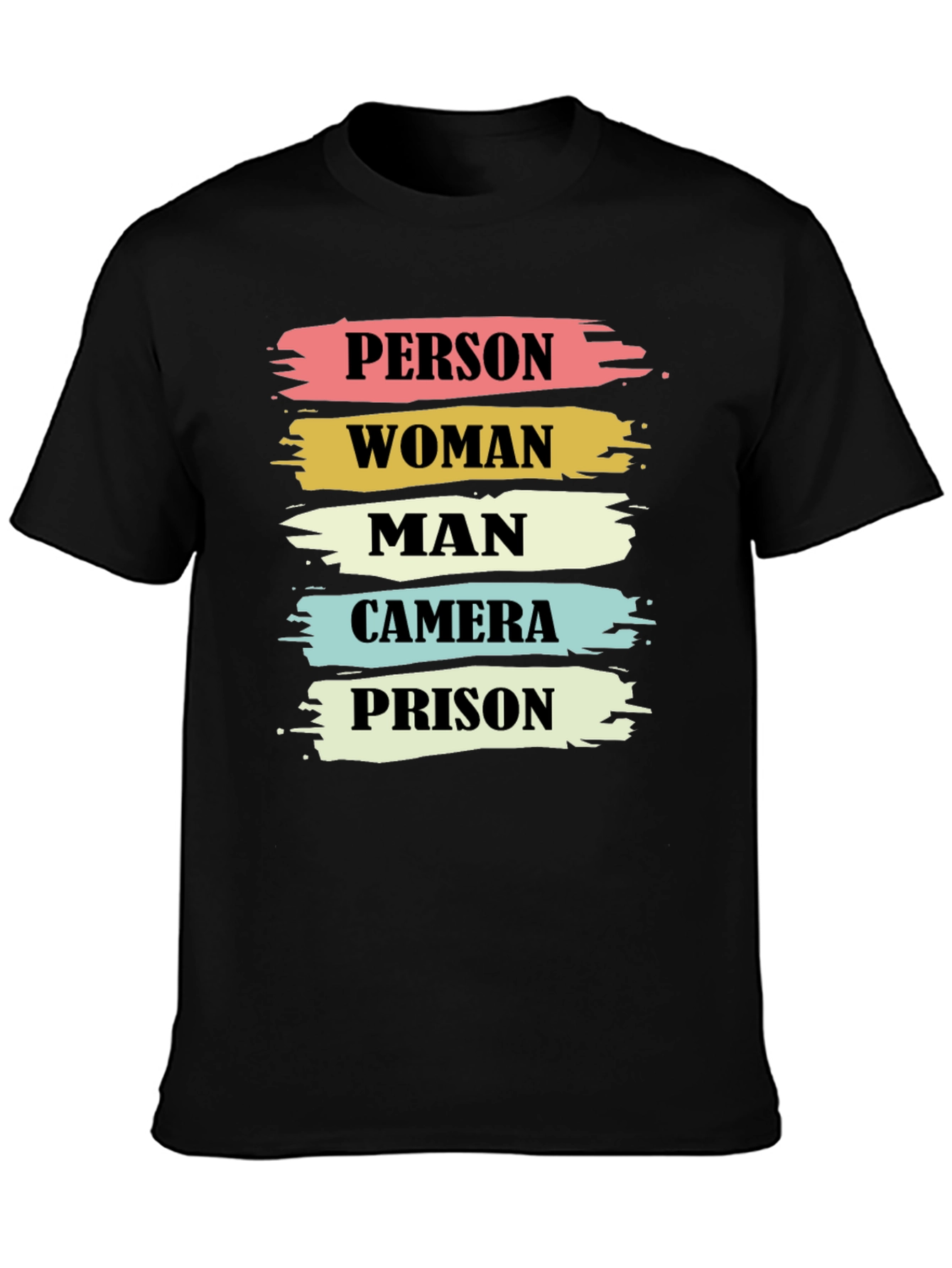 Person Woman Man Camera Prison T-Shirt