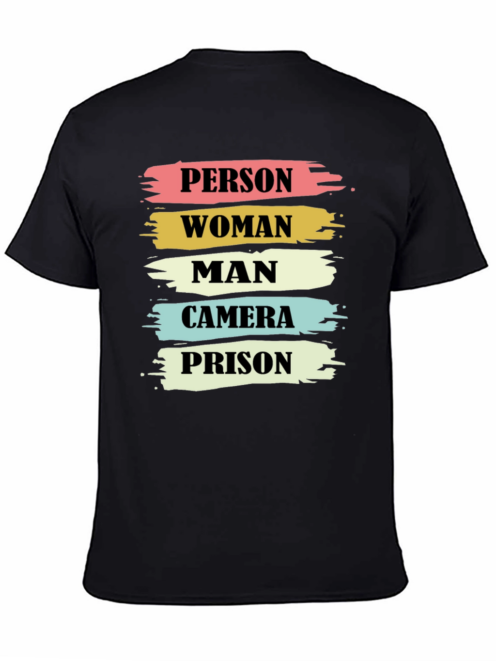 Person Woman Man Camera Prison T-Shirt