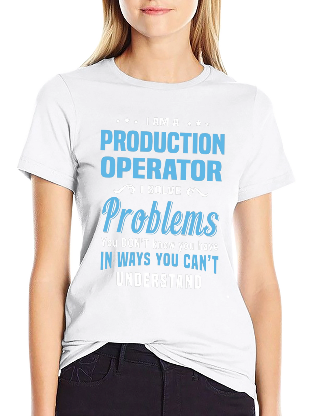 Production Operator Novelty Graphic T-Shirt