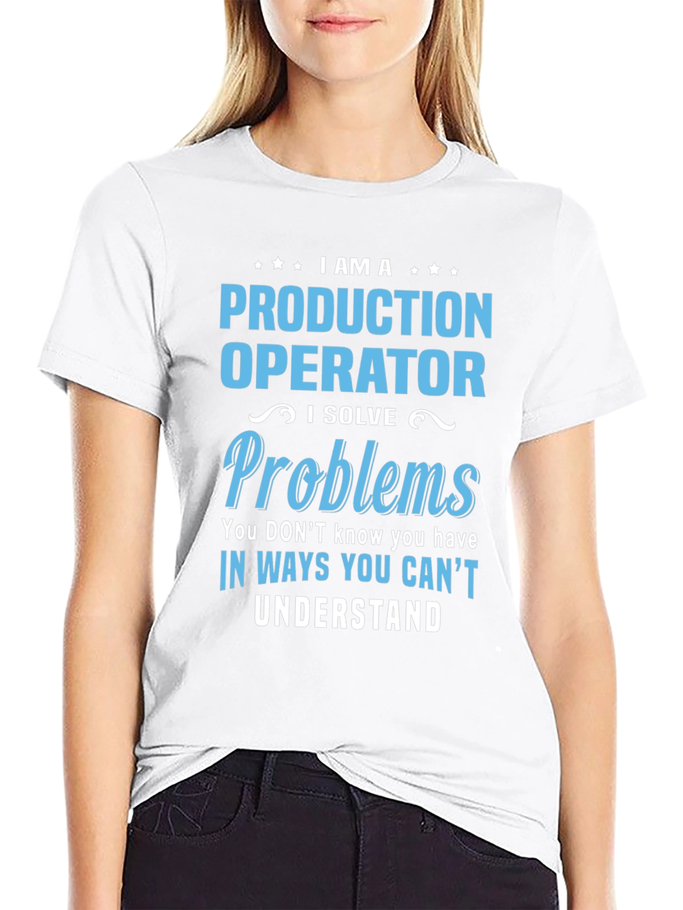Production Operator Novelty Graphic T-Shirt