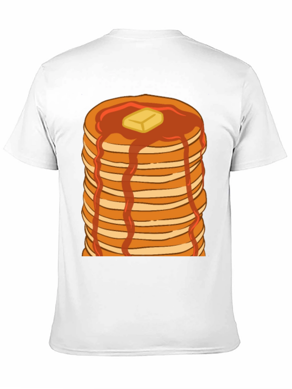 Pancake Stack T-Shirt - Breakfast Lover Tee