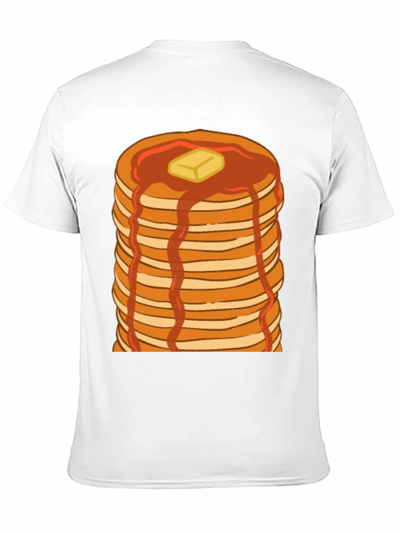 Pancake Stack T-Shirt - Breakfast Lover Tee