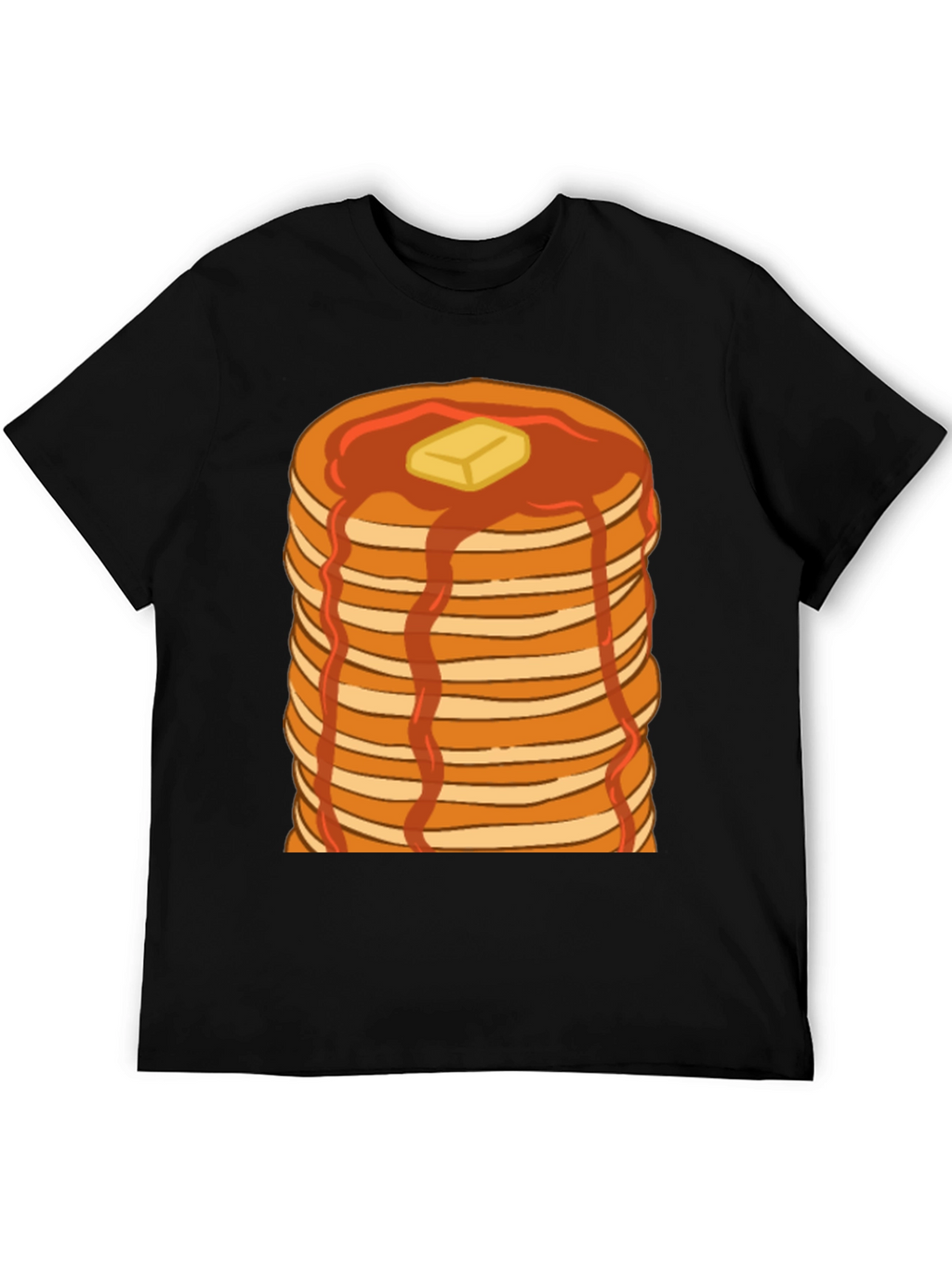 Pancake Stack T-Shirt - Breakfast Lover Tee