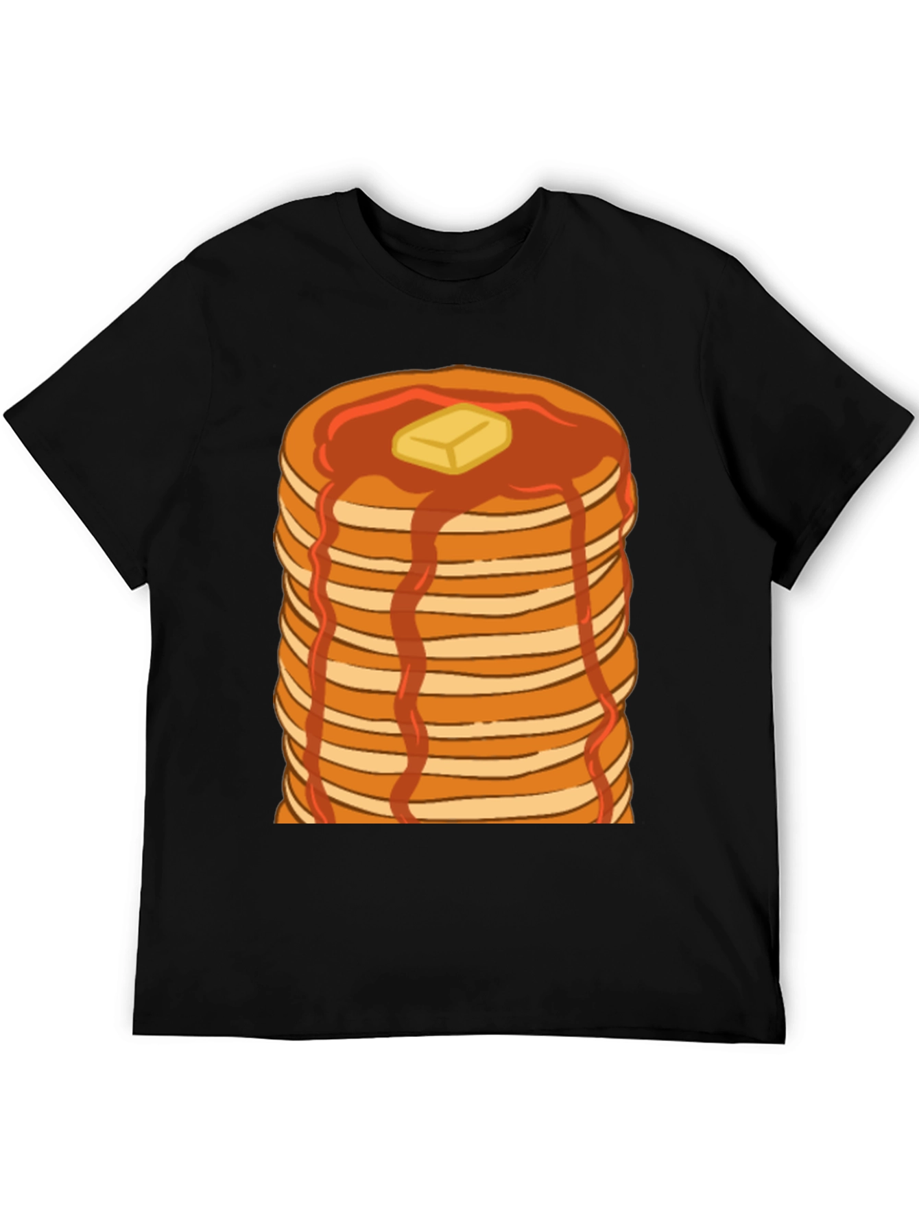 Pancake Stack T-Shirt - Breakfast Lover Tee