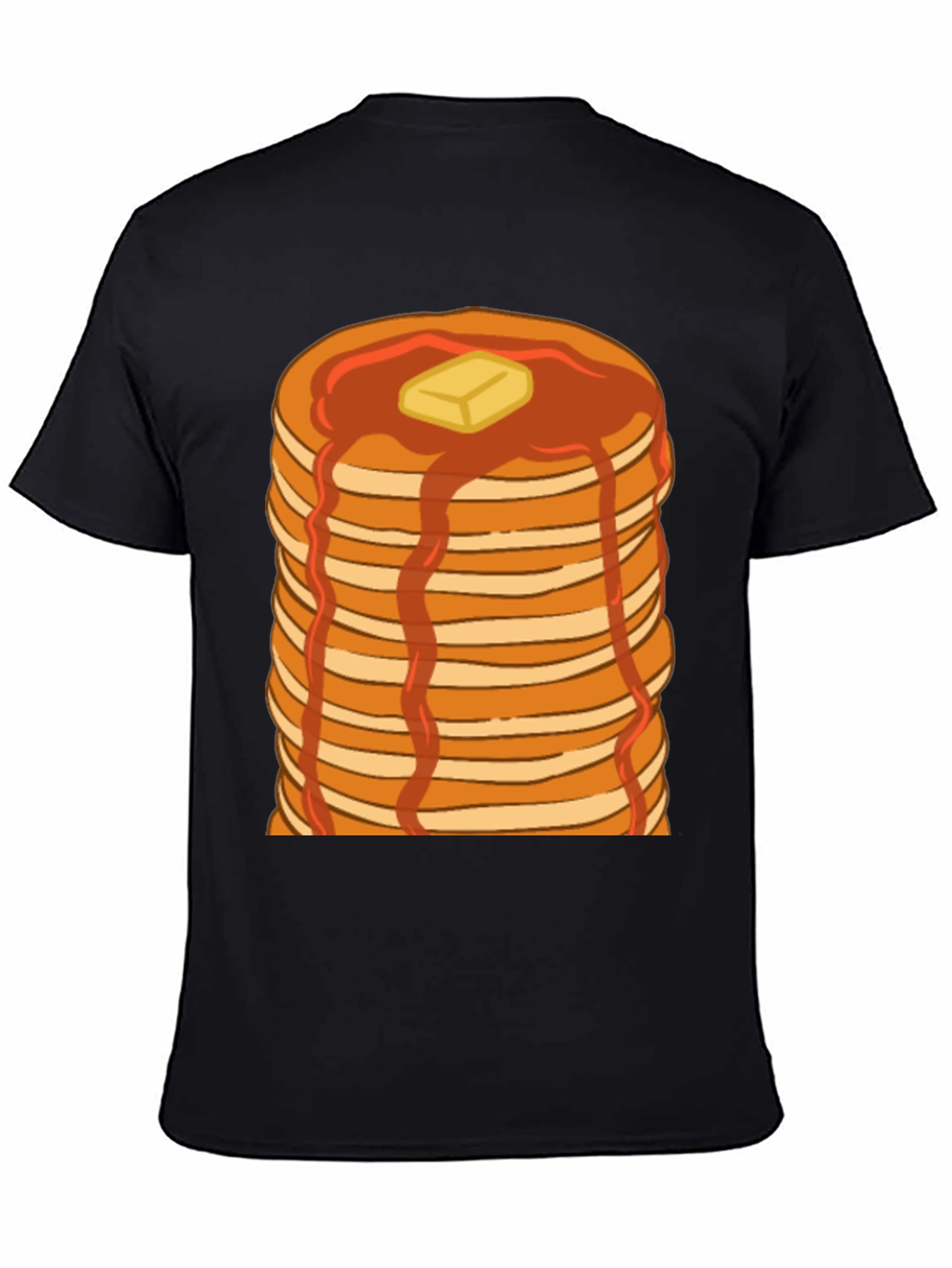 Pancake Stack T-Shirt - Breakfast Lover Tee