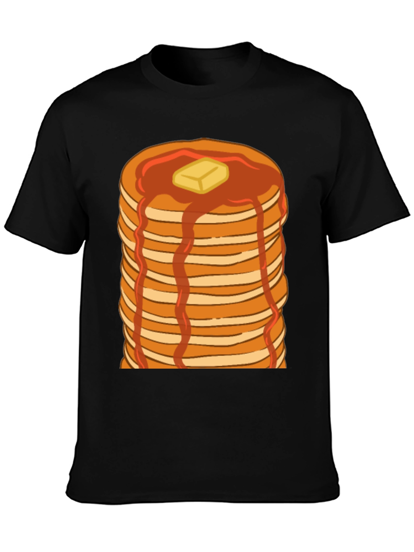 Pancake Stack T-Shirt - Breakfast Lover Tee