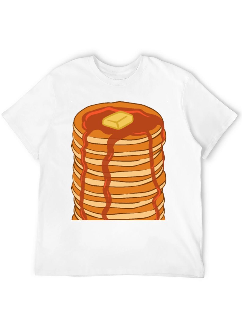 Pancake Stack T-Shirt - Breakfast Lover Tee