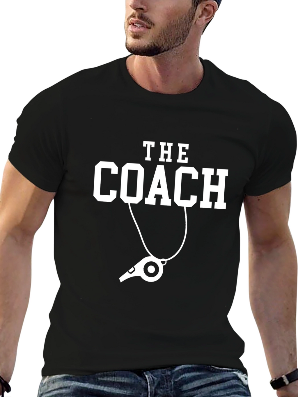 The Coach T-Shirt - Whistle Graphic Tee