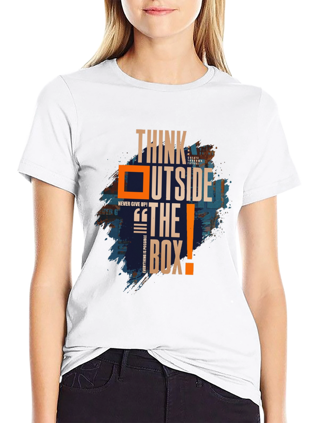 Think Outside the Box Graphic Tee