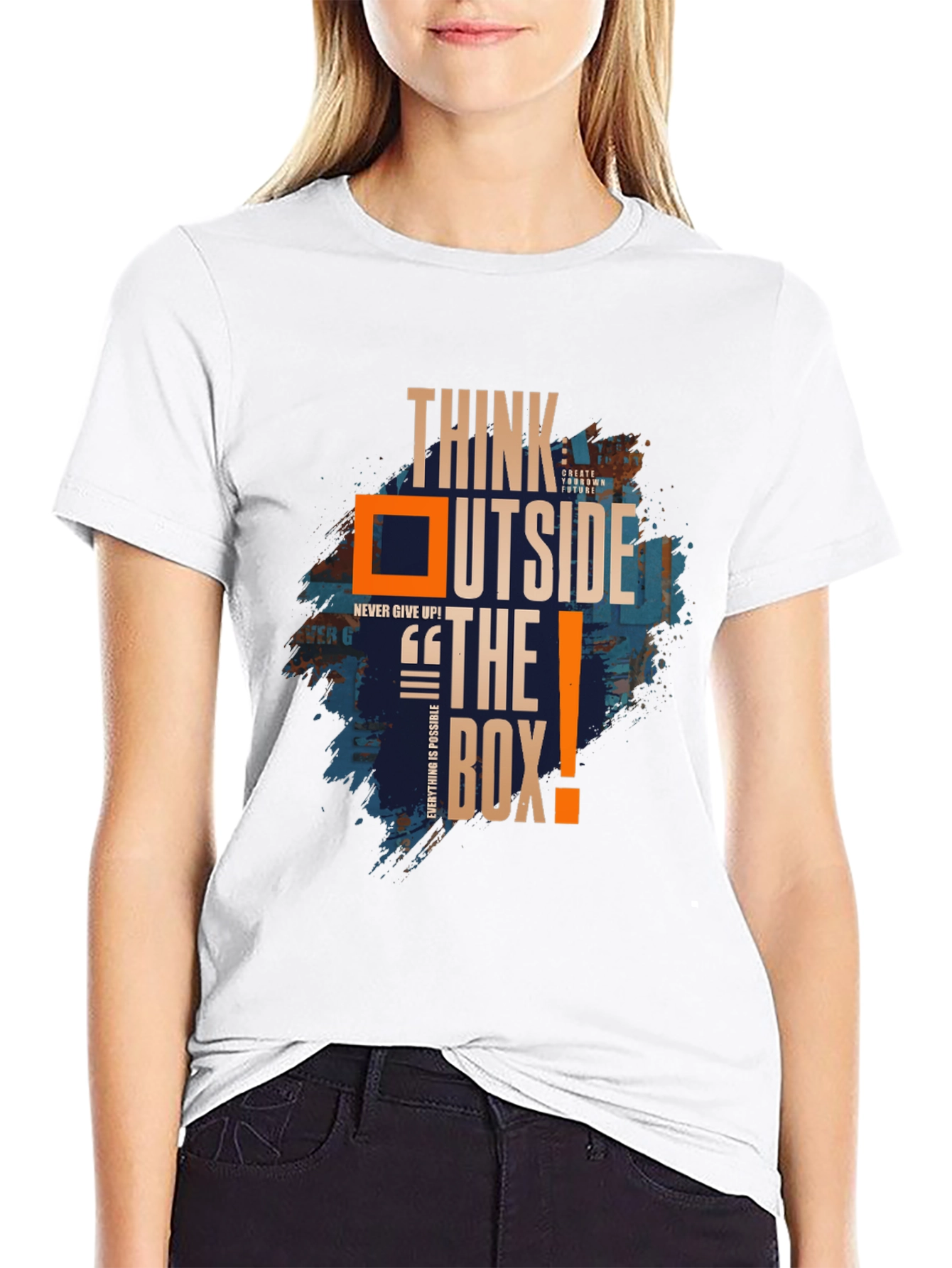 Think Outside the Box Graphic Tee