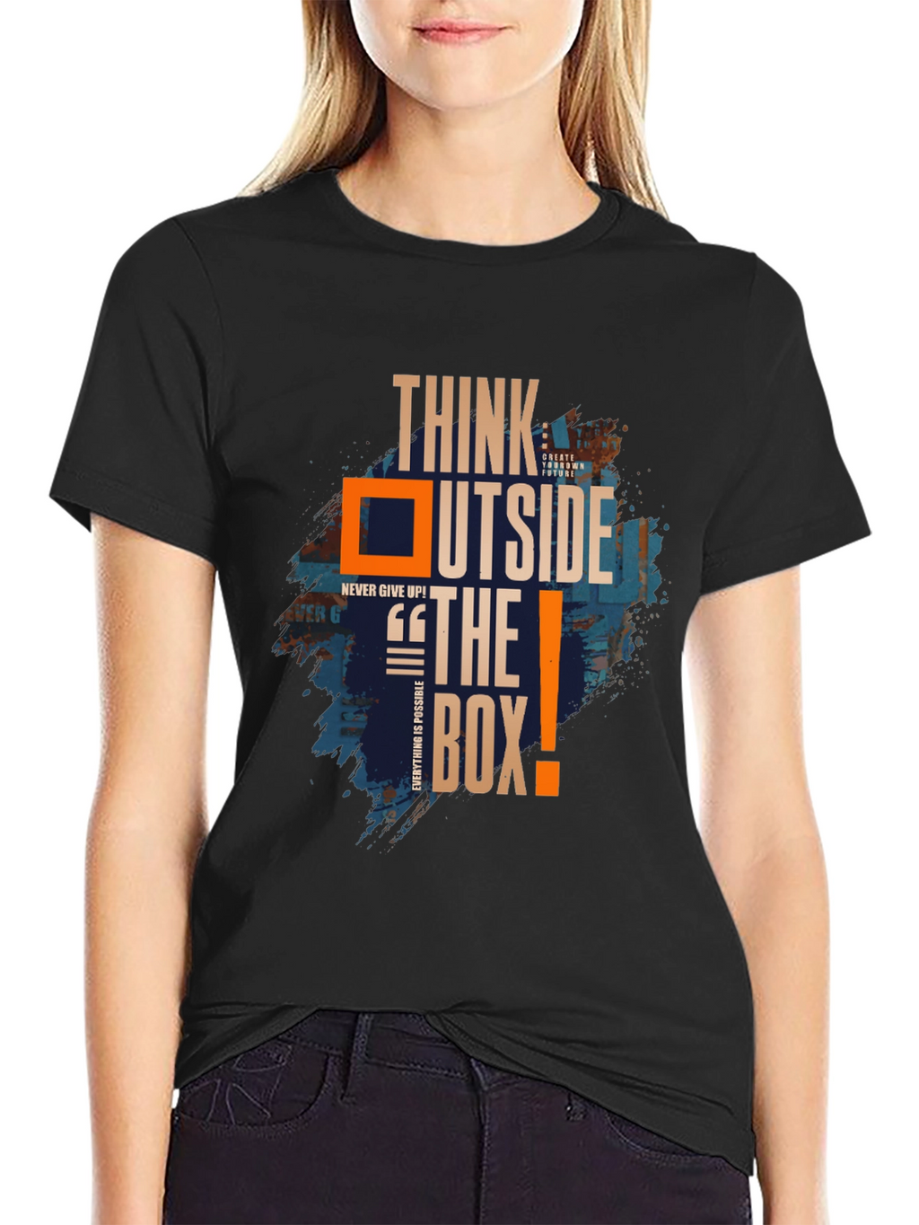 Think Outside the Box Graphic Tee