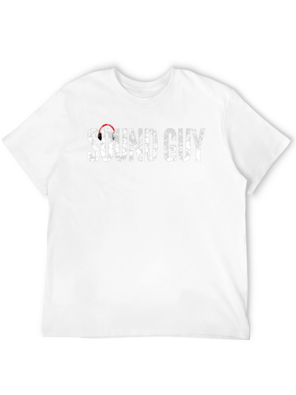 Sound Guy Distressed Graphic Tee - Audio Engineer T-Shirt