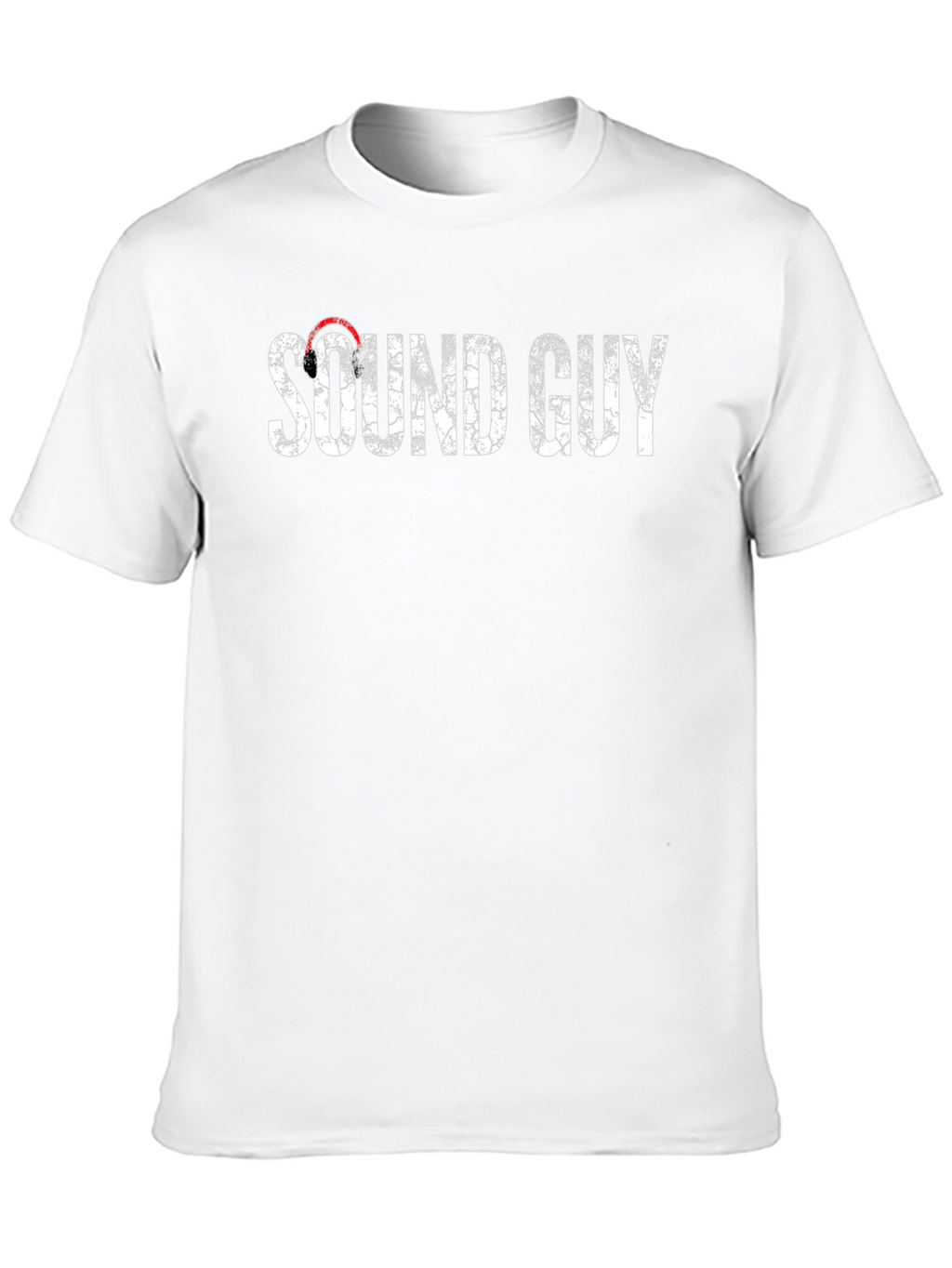Sound Guy Distressed Graphic Tee - Audio Engineer T-Shirt