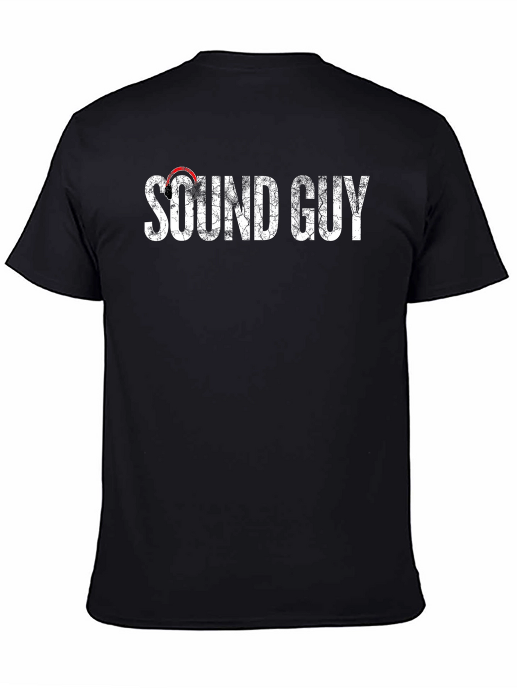 Sound Guy Distressed Graphic Tee - Audio Engineer T-Shirt