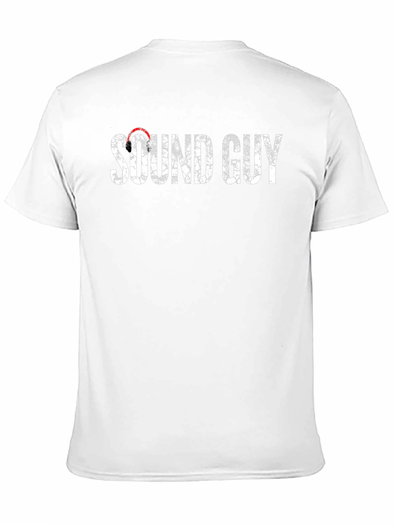 Sound Guy Distressed Graphic Tee - Audio Engineer T-Shirt