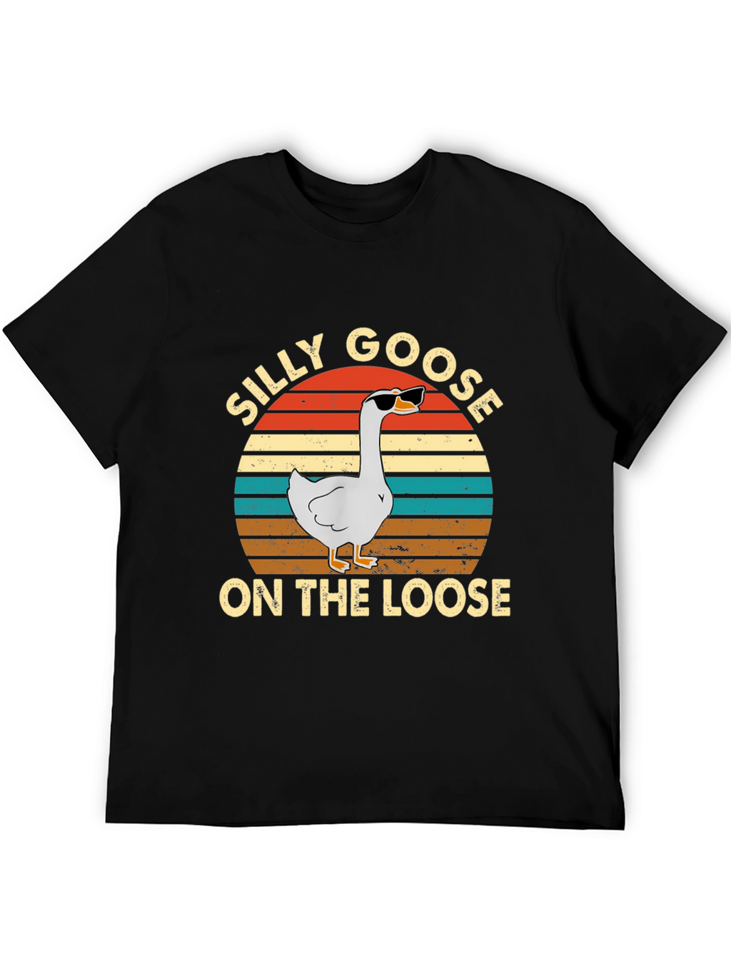 Silly Goose On The Loose Graphic T-Shirt