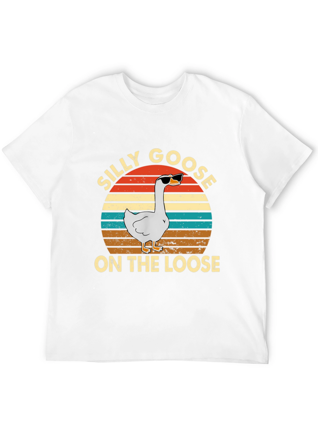 Silly Goose On The Loose Graphic T-Shirt