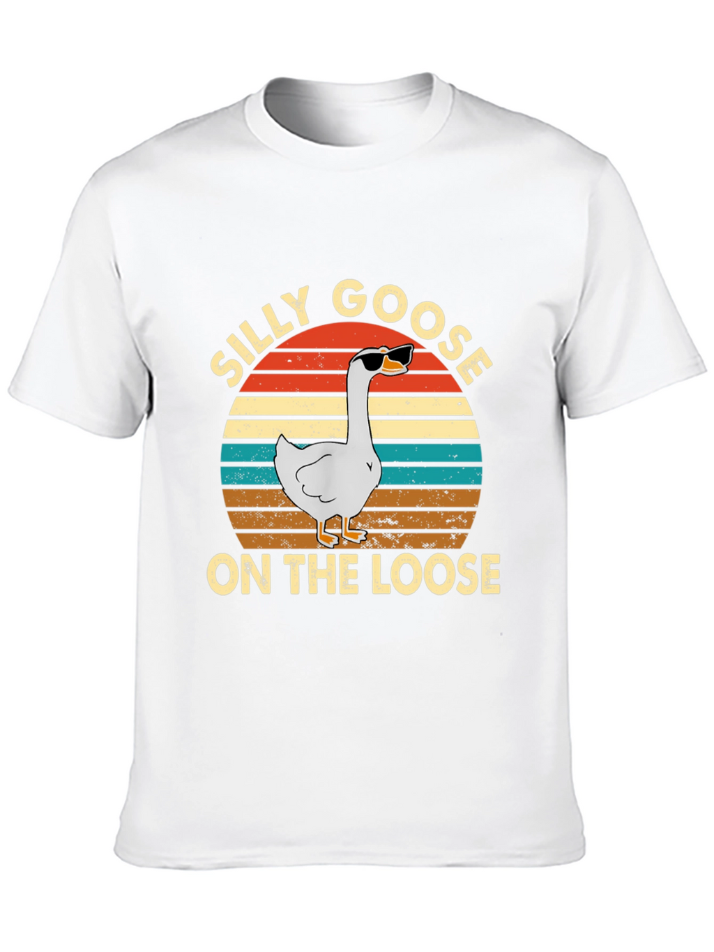 Silly Goose On The Loose Graphic T-Shirt