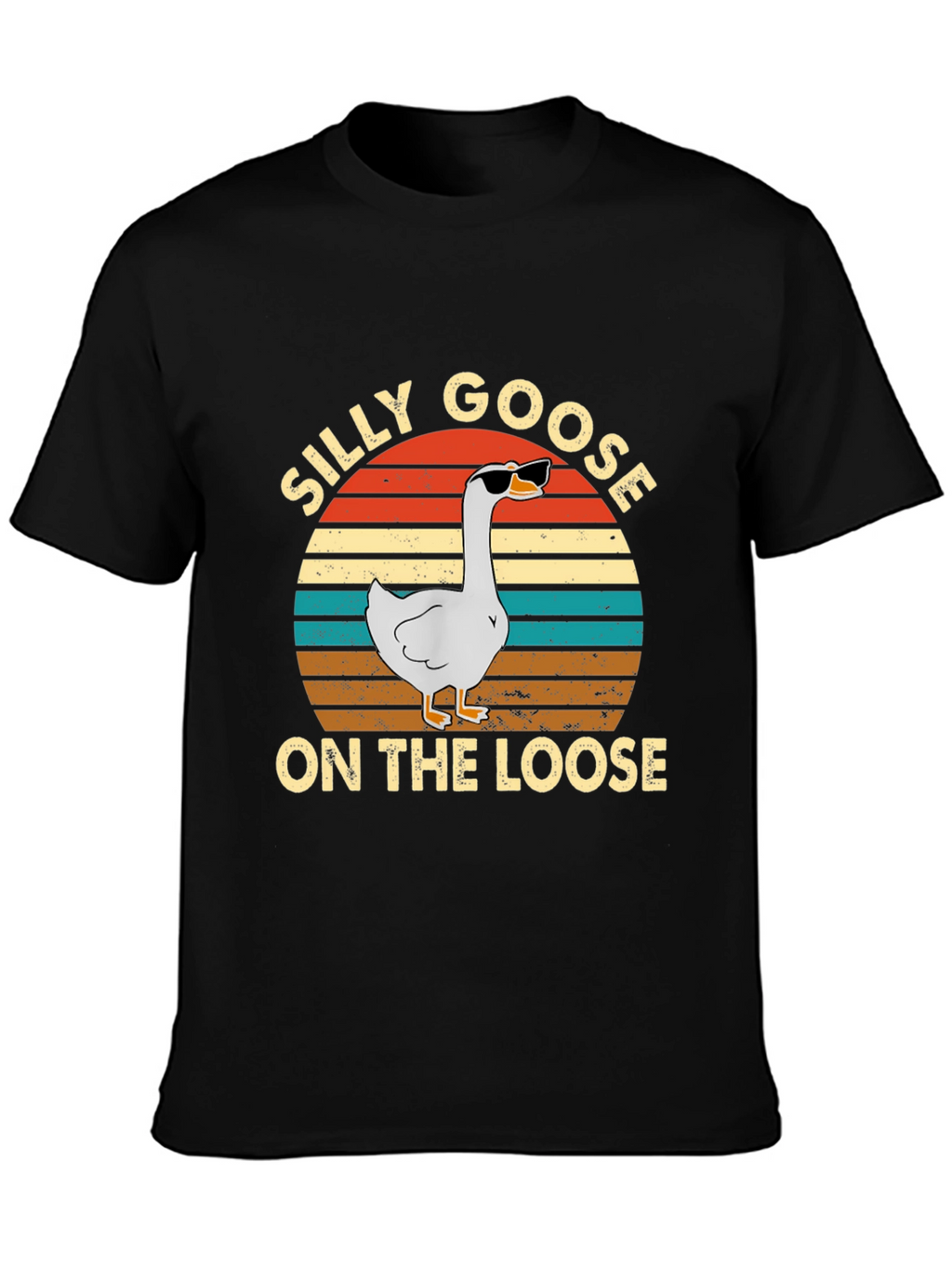 Silly Goose On The Loose Graphic T-Shirt