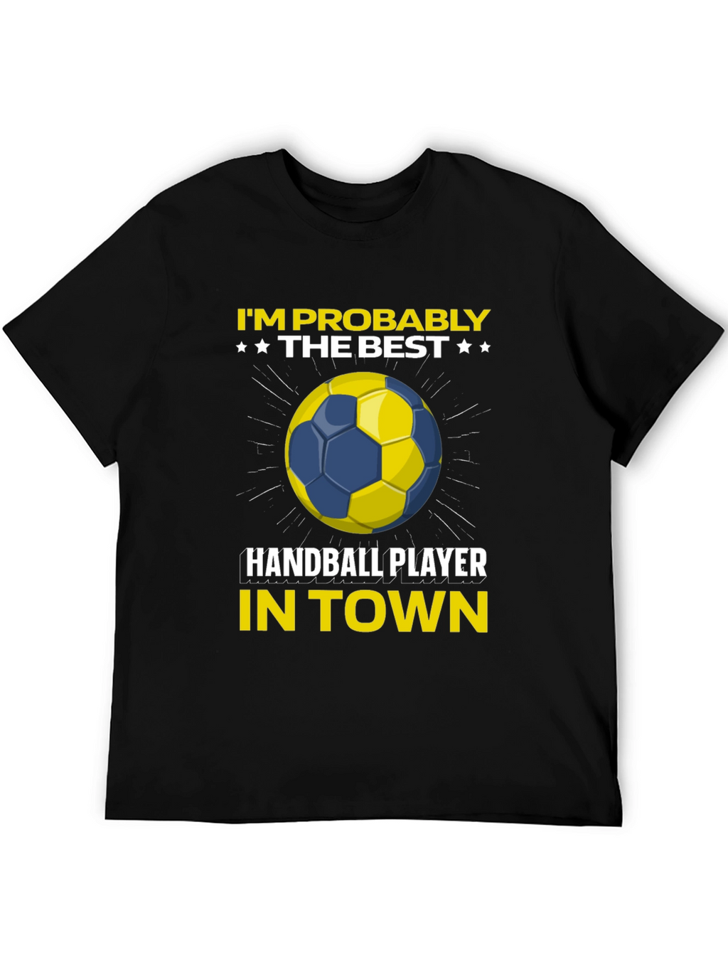 Handball Player Graphic T-Shirt - Best in Town