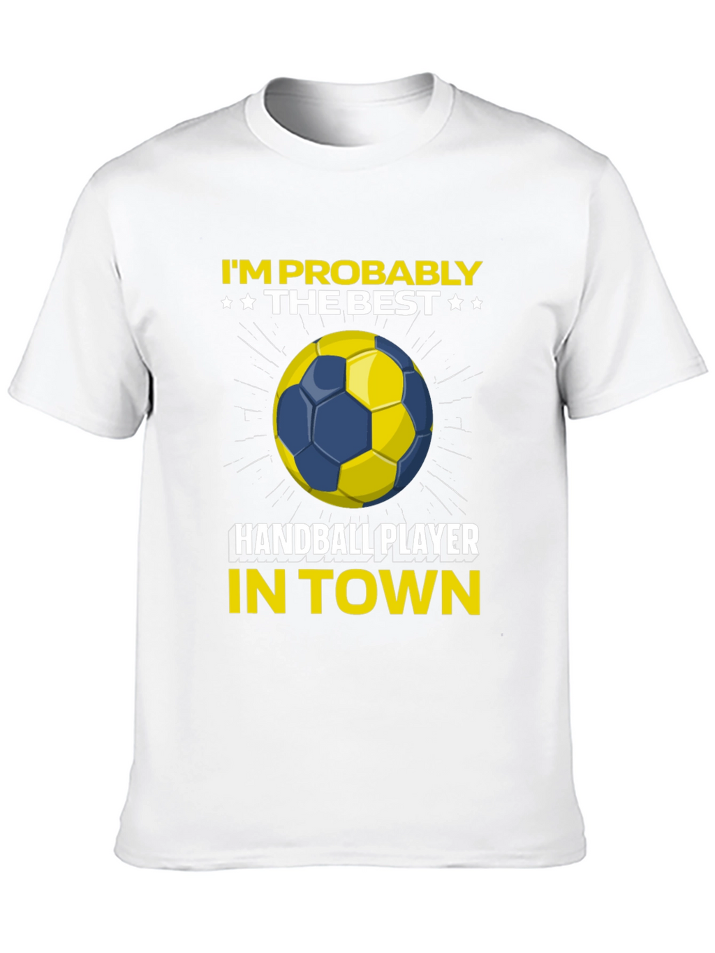 Handball Player Graphic T-Shirt - Best in Town