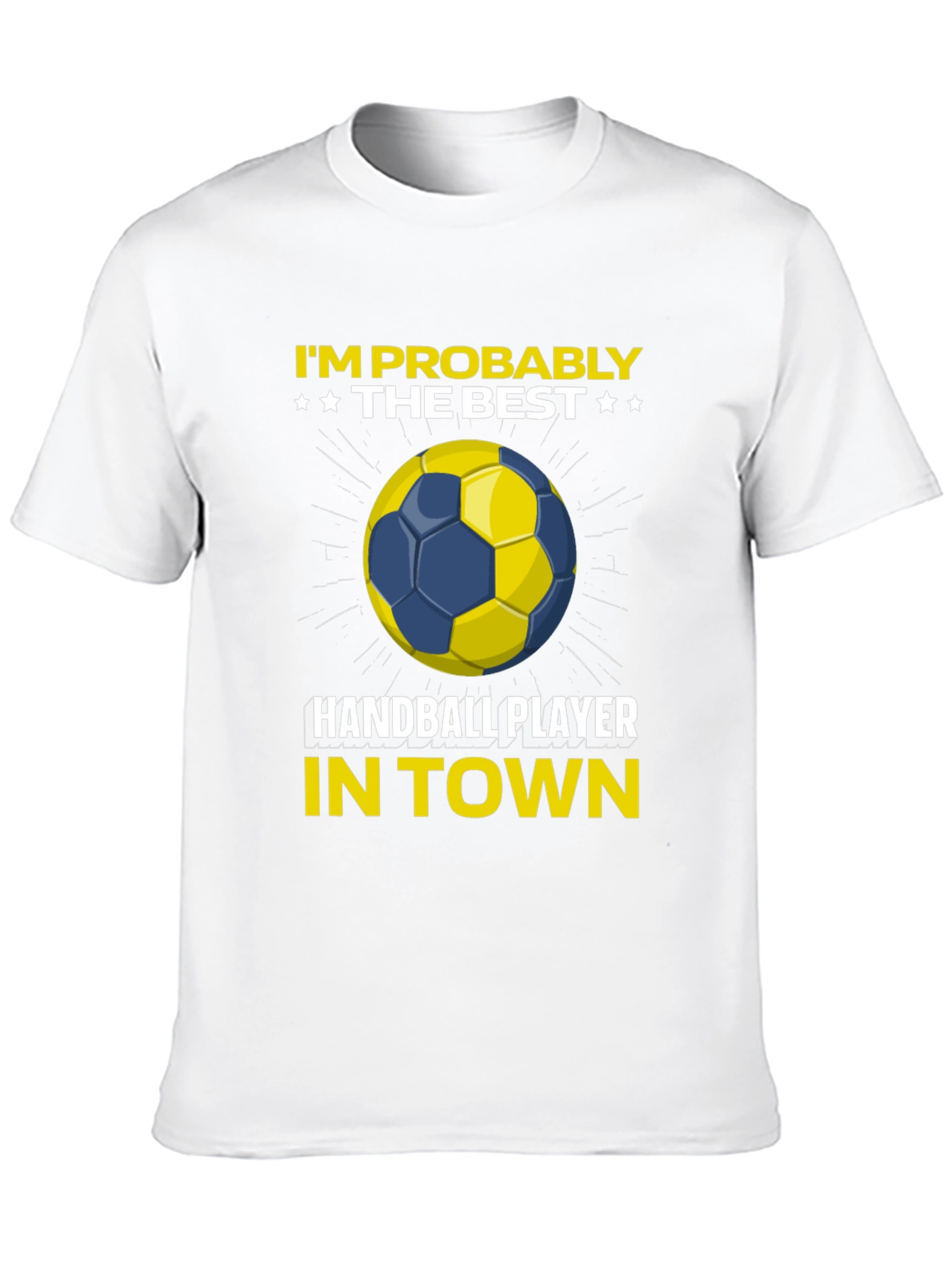 Handball Player Graphic T-Shirt - Best in Town