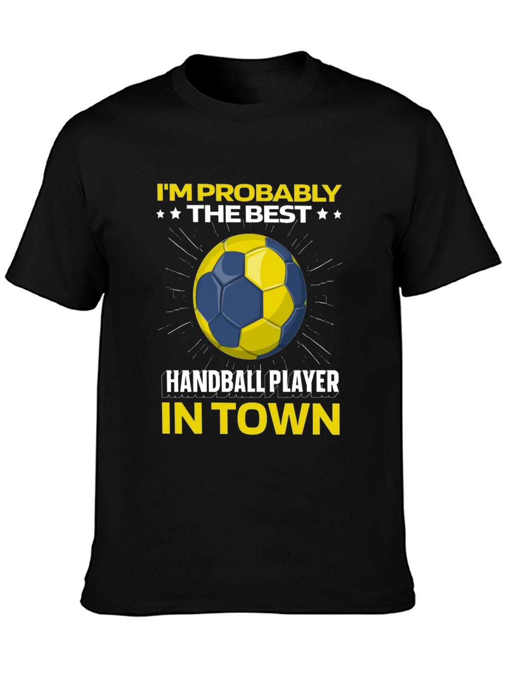 Handball Player Graphic T-Shirt - Best in Town
