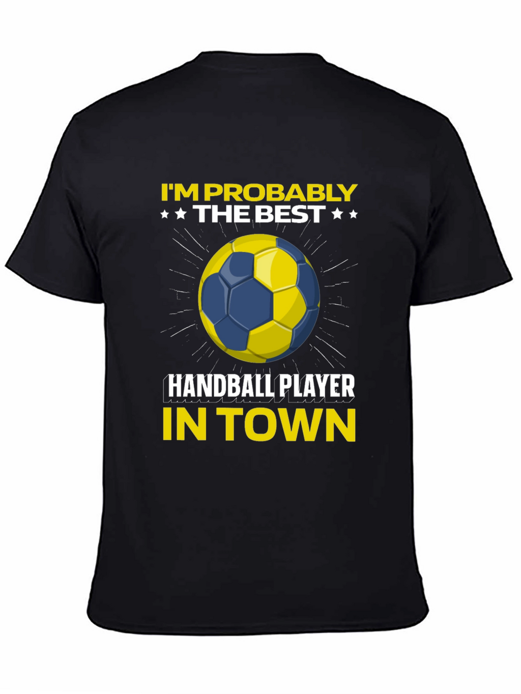 Handball Player Graphic T-Shirt - Best in Town