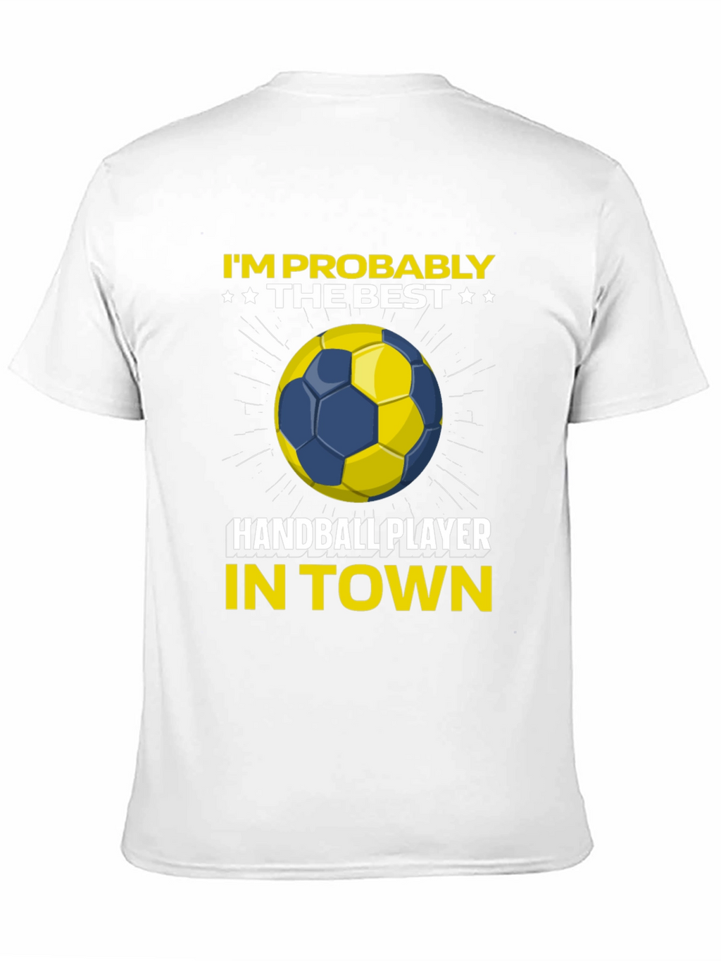 Handball Player Graphic T-Shirt - Best in Town