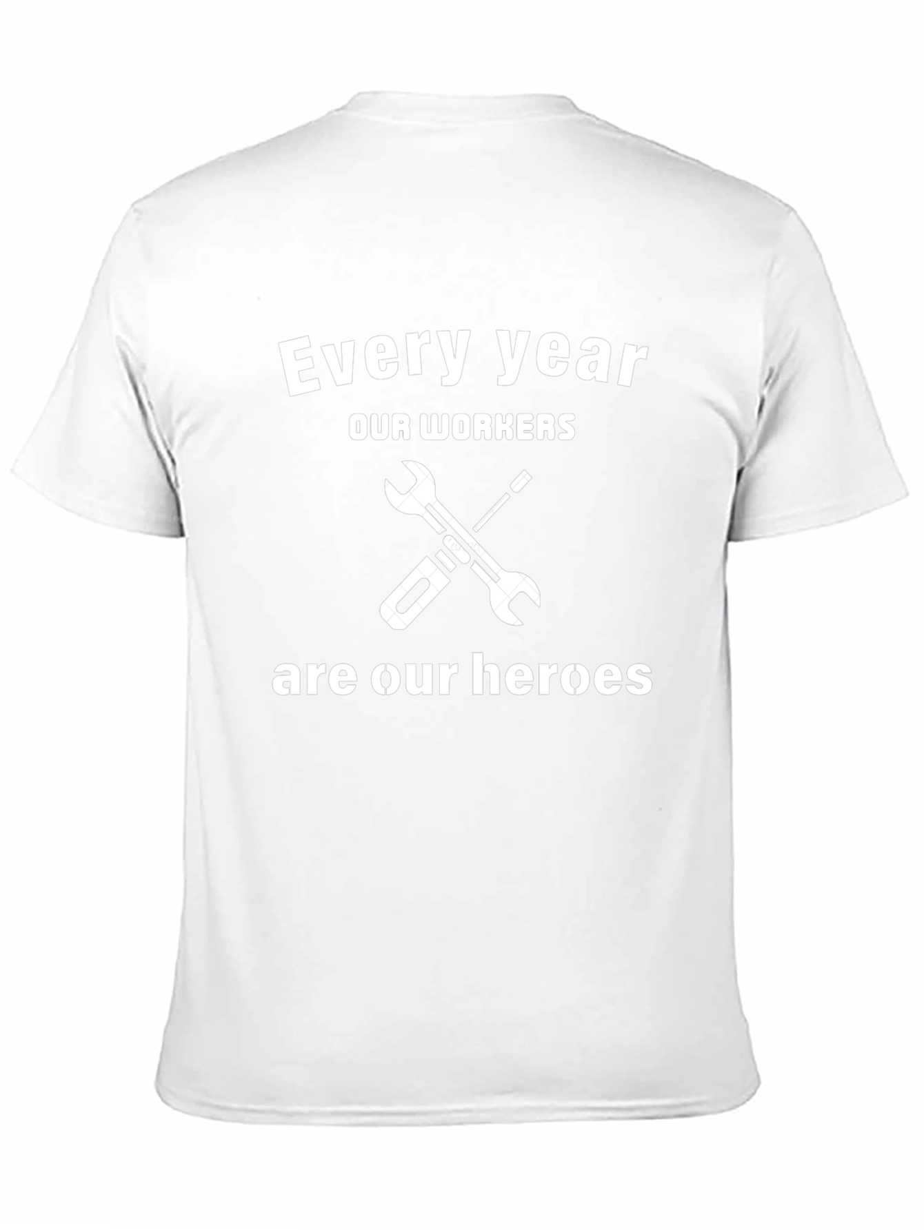 Worker Appreciation Graphic Tee - Black